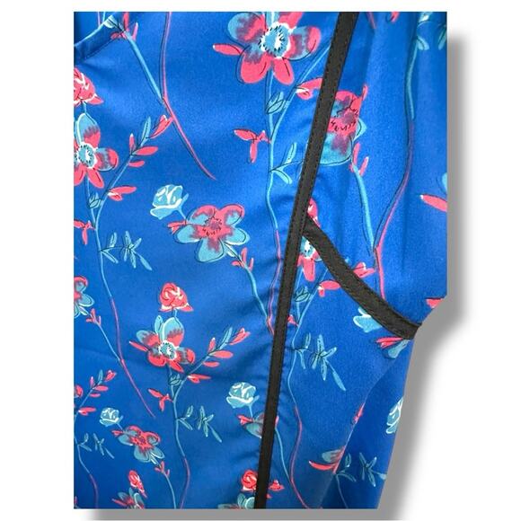 Thakoon x RTR - NWT Blue Floral Shift Dress - Size 10 - Picture 4 of 11
